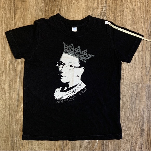 SOLD Kid’s Ruth Bader Ginsburg Short sleeved Shirt - Picture 8 of 9